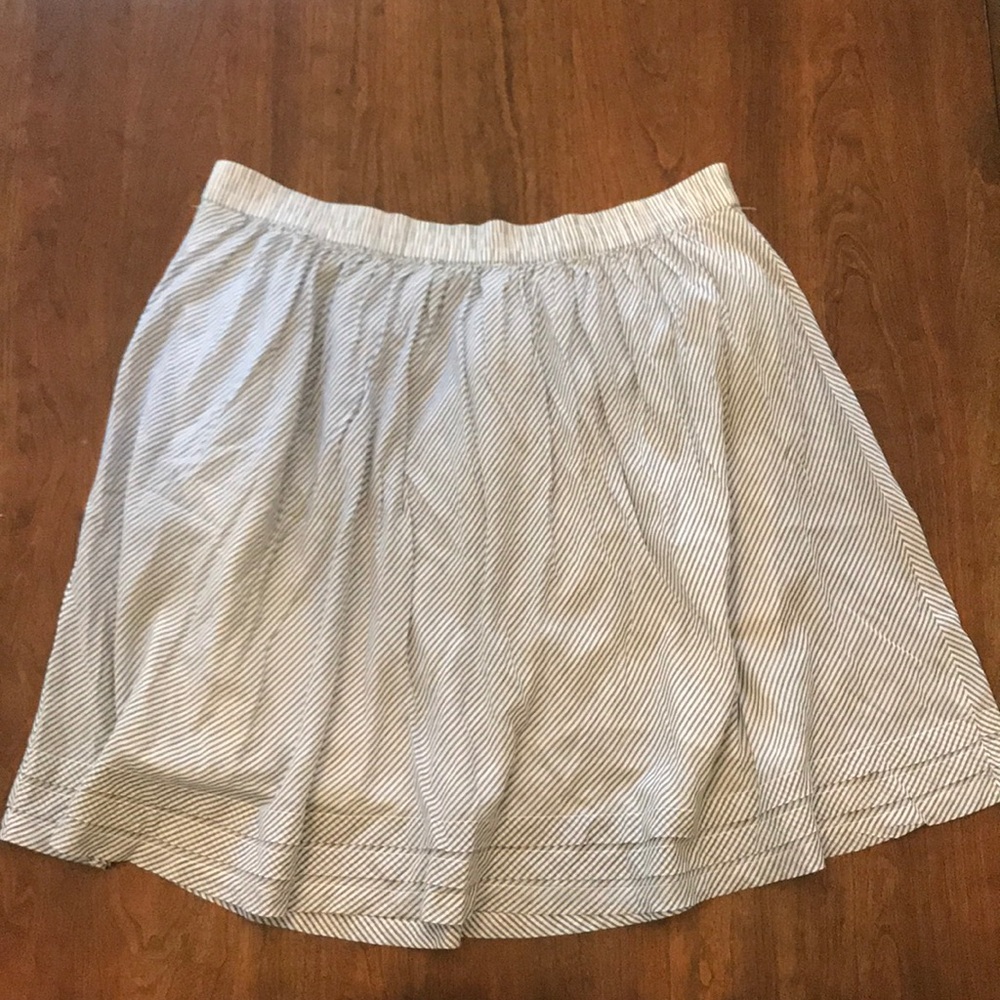 ⭐️ 3/$15: Gap Blue Pinstripe Cotton Skirt